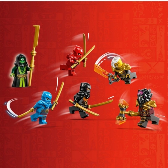: LEGO NINJAGO dragon rising Temple of the Dragon Energy Cores 71795, Building - Picture 6 of 7